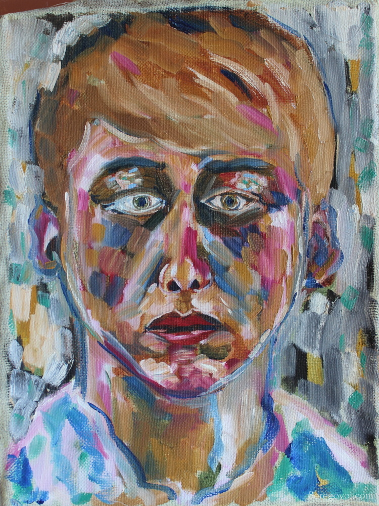 Картина "Молодой незнакомец", автор Алексей Береговой