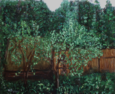 Картина "Вечерний сад - 2", автор Алексей Береговой